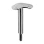 Q-railing porankio laikiklis M10 kampinis 90° MOD 0810 vamzdžiui: Ø48,3 mm, ner. plienas AISI 316, šlifuotas pav.