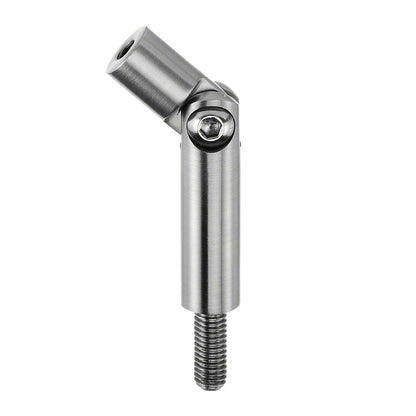 Q-railing reguliuojamas porankio laikiklis Ø14 mm MOD 0812 ner. plienas AISI 316, šlifuotas pav.