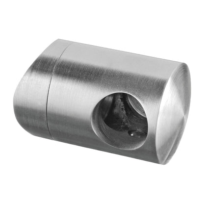 Q-railing Galinis skersinio laikiklis prie vamzd. MOD 0833 vamzdžiui Ø42,4x2 mm, ner. plienas AISI 316, šlifuotas pav.