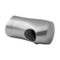 Q-railing Jungiamasis kampinis skersinio laikiklis prie vamzd. MOD 0839 vamzdžiui Ø42,4x2 mm, ner. plienas AISI 316, šlifuotas pav.