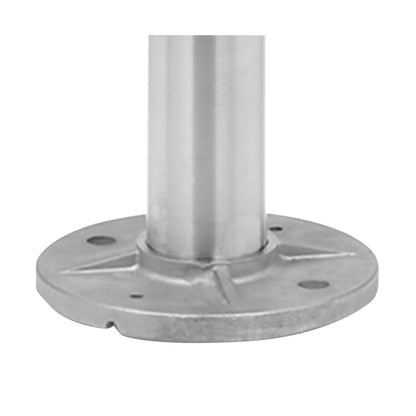 Q-railing turėklo stovas H=1150 mm MOD 0944 vamzdis Ø48,3 mm, ner. plienas AISI 304, šlifuotas paviršius