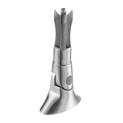 Q-railing Reguliuojamas stovo tvirtinimas MOD 0945 130945-242 vamzdžiui Ø42,4x2 mm, ner. plienas AISI 316, šlifuotas pav.