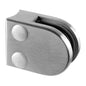 Q-railing stiklo laikiklis prie apvalaus vamzdžio MOD 2700 Ø42,4 mm, ner. plienas AISI 316, šlifuotas pav.