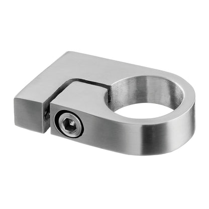 Q-railing turėklo stovo laikiklis MOD 3507 vamzdžiui Ø48,3 mm, ner. plienas AISI 316, šlifuotas paviršius