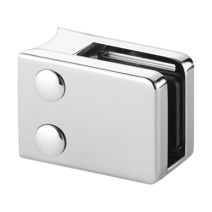 Q-railing Stiklo laikiklis prie apvalaus pav. MOD 4200 vamzdis: Ø48.3 mm, ner. plien. AISI316, poliruotas blizgus paviršius (mirror polished)