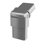 Q-railing reguliuojamas kampas 0–70° 40x20 mm ner. plien. AISI316, šlifuotas pav.