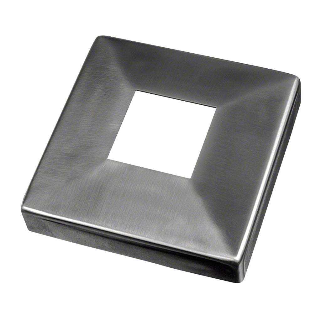 Q-railing Stovo dangtelis kvadratinis MOD 4511 ner. plien. AISI316, šlifuotas pav.