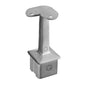 Q-railing kampinis turėklo laikiklis 40×40×2 mm MOD 4710 vamzdžiui Ø42,4 mm, 90°, ner. plienas AISI 316, šlifuotas paviršius