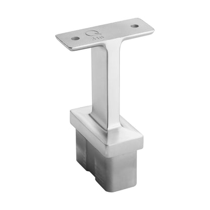 Q-railing turėklo laikiklis 60×30×2,6 mm MOD 4711 ner. plienas AISI 316, šlifuotas paviršius