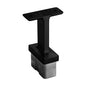 Q-railing turėklo laikiklis 60×30×2,6 mm MOD 4711 ner. plienas AISI 316, juoda RAL 9005