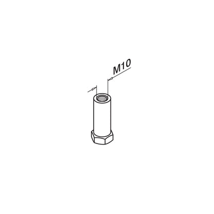 Q-railing vamzdžio adapteris 60×30×2,6 mm MOD 4725