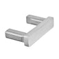 Q-railing plokščia aklė 40x10 mm MOD 4732 ner. plien. AISI316, šlifuotas pav.