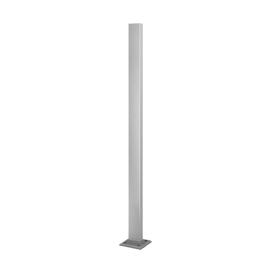 Q-railing turėklo stovas 60×30×2,6 mm H=1000 mm MOD 4901 ner. plienas AISI 316, šlifuotas paviršius
