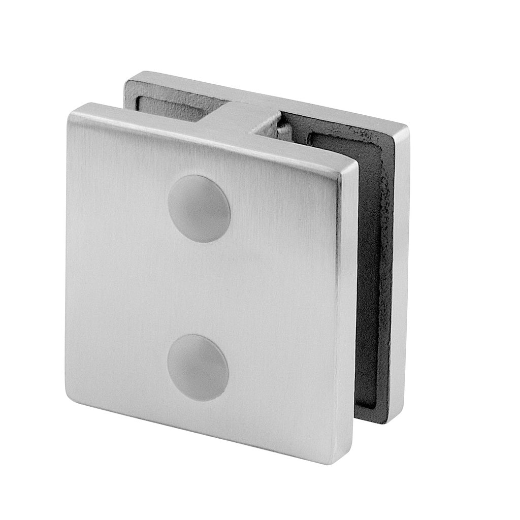 Q-railing Dvigubas stiklo laikiklis MOD 5200 ner. plien. AISI316, šlifuotas pav.