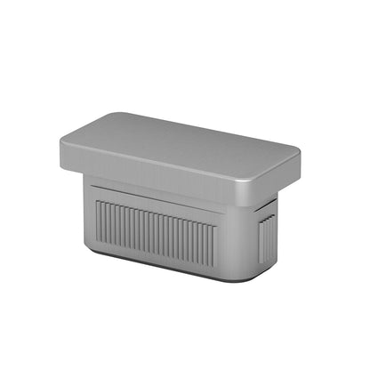 Porankio vamzdžio aklė MOD 5728 vamzdis: 40x20x2 mm, ner. plien. AISI316, šlifuotas pav.