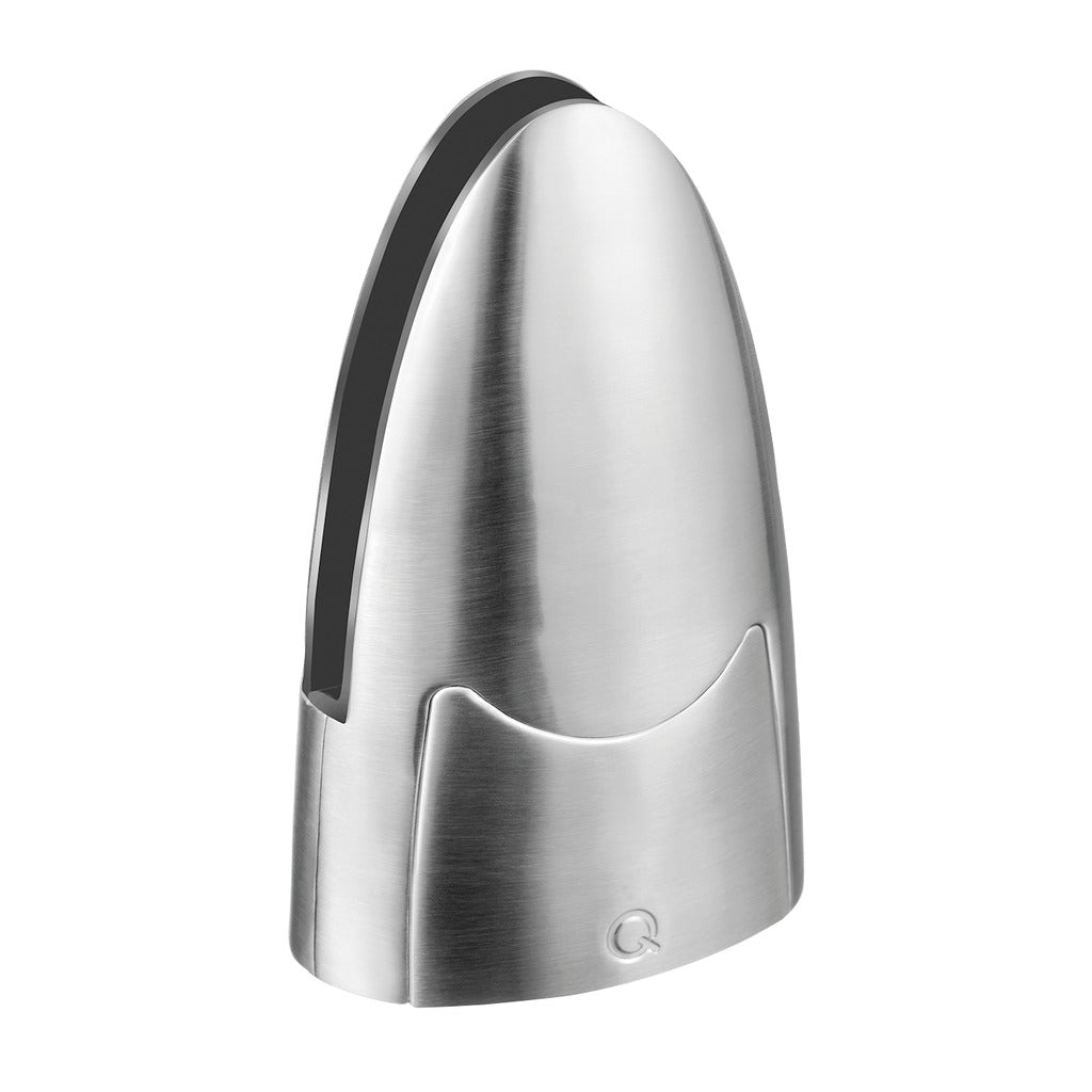 Q-railing EASY GLASS BASE apatinis stiklo laikiklis MOD 6000 ner. plien. AISI316, šlifuotas pav.
