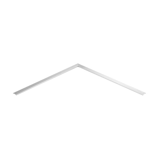 Q-railing ner. plieno profilio ant stiklo kampas MOD 6340 16,76 - 17,52 mm stiklas, ner. plien. AISI316, šlifuotas pav.