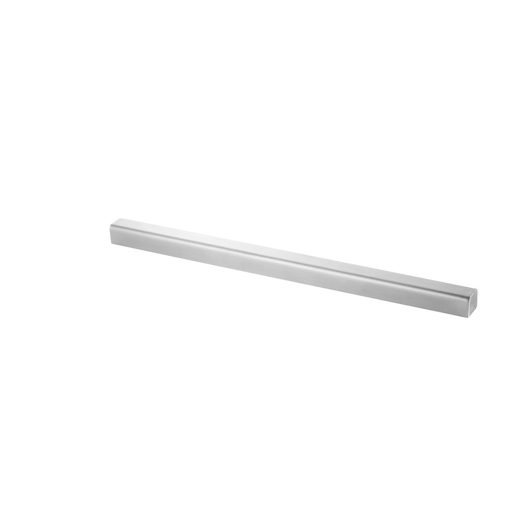 Q-railing porankio ant stiklo aklė MOD 6367 porankiui U=34 x 34 mm, ner. plien. AISI316, šlifuotas pav.