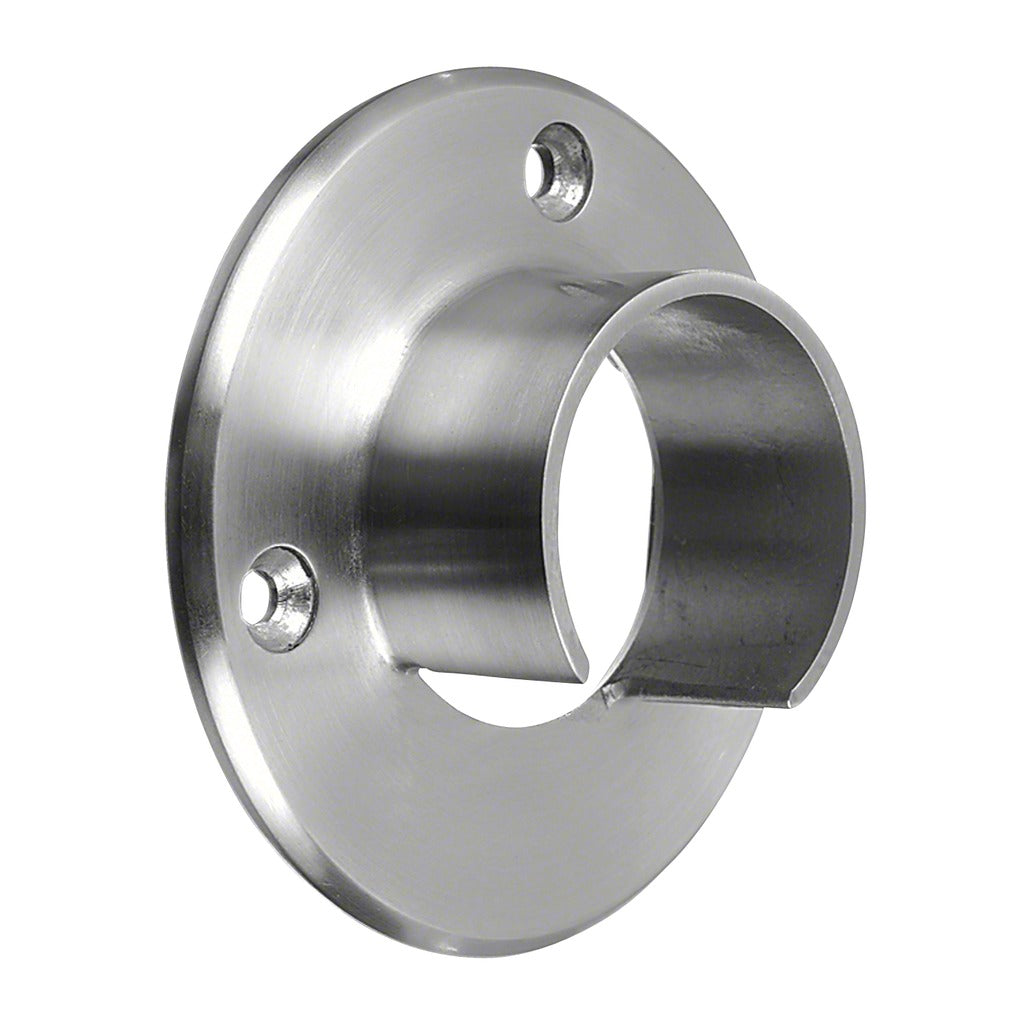 Q-railing Porankio ant stiklo laikiklis prie sienos (flange) MOD 6505 porankiui ant stiklo Ø48.3 mm, ner. plien. AISI316, šlifuotas pav.