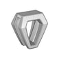 Q-railing EASY GLASS AIR viršutinis stiklo laikiklis MOD 6510