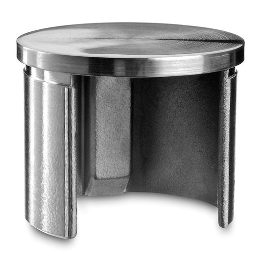 Q-railing Flat end cap for handrail on glass MOD 6732 146732-042-12