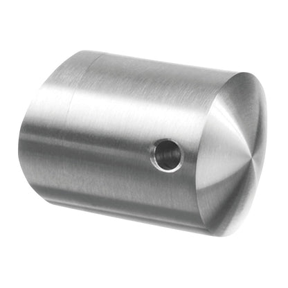 Q-railing Ø3.2 mm troso laikiklis prie Ø42.4 mm vamzdžio vidurinis MOD 7450 ner. plienas AISI 316, šlifuotas paviršius