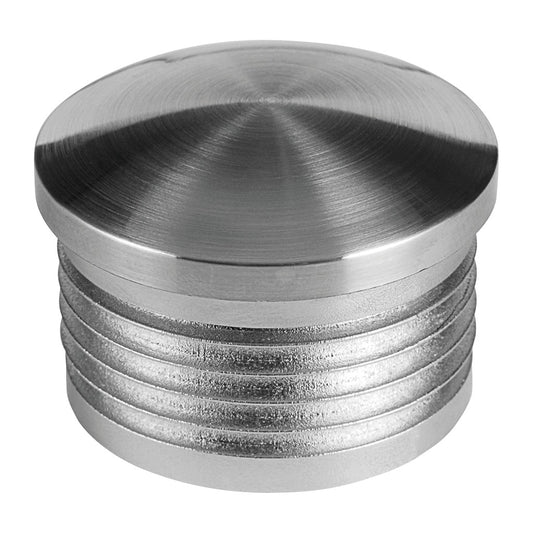 Q-railing aklė MOD 5729 plastikas vamzdžiui: Ø33,7×2 mm, plastikas, ner. plieno imitacijos paviršius