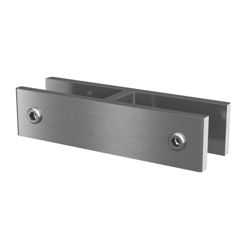 Q-railing stiklo laikiklis tiesus MOD 0291 aliuminis