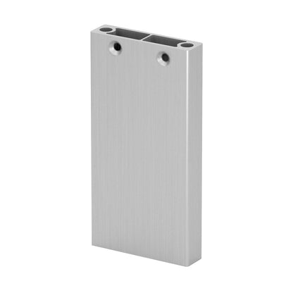 Q-railing EASY ALU turėklo stovas 60x15 mm viršutinis tvirtinimas MOD 0560 1065 mm, aliuminis, be paviršiaus apdirbimo