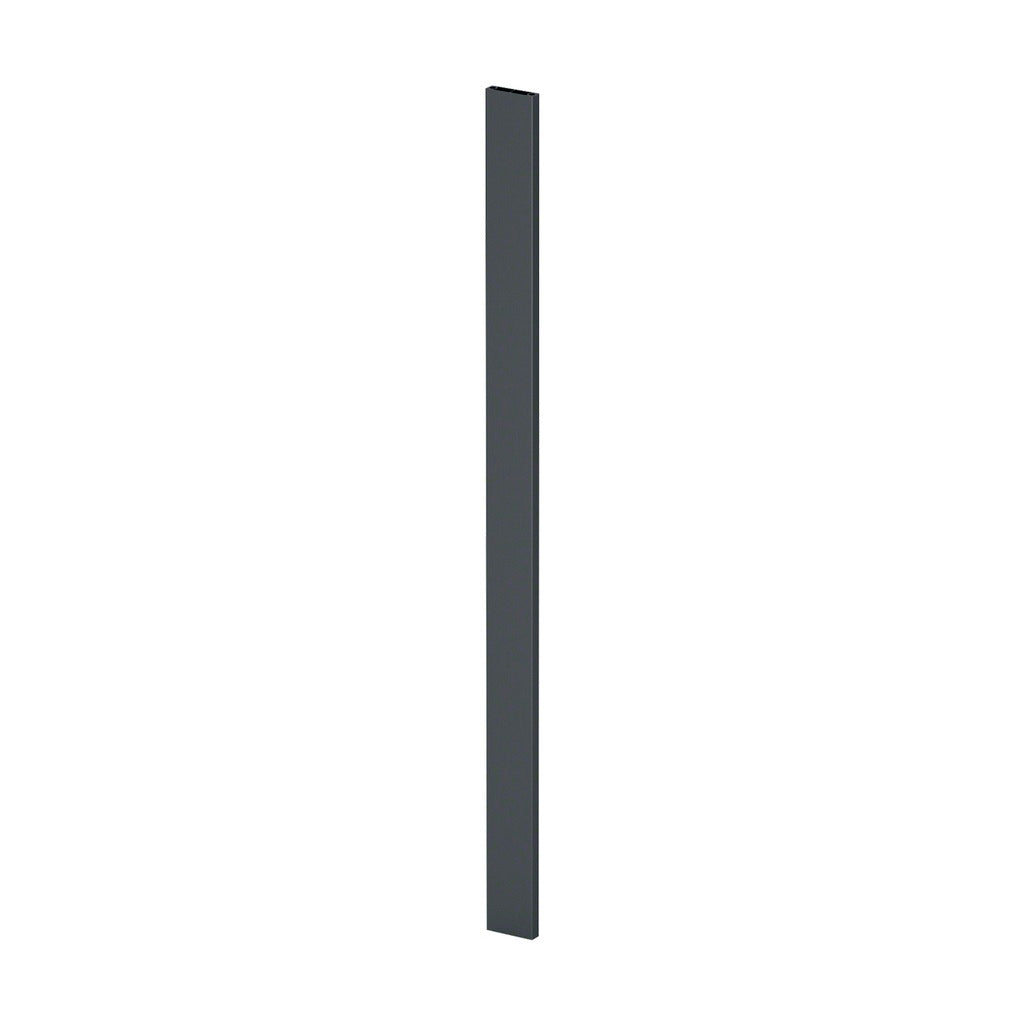 Q-railing EASY ALU turėklo stovas 60x15 mm viršutinis tvirtinimas MOD 0560 1165 mm, antracito pilka RAL 7016