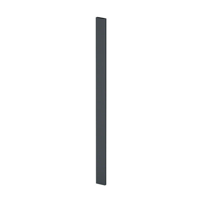 Q-railing turėklo stovas 60x15 mm fasadinis tvirtinimas EASY ALU MOD 0561 1340 mm, aliuminis, antracito pilka RAL 7016