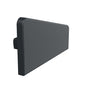Q-railing porankio aklė EASY ALU 15° MOD 5744 kairė, aliuminis, antracito pilka RAL 7016