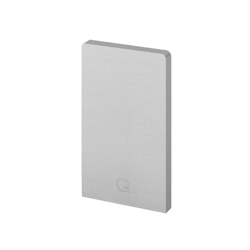 Q-railing EASY GLASS UP Top Mount profile end cap MOD 6612