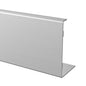 Q-railing EASY GLASS UP Fascia Mount profilio dangtelis MOD 6625 L=5000 mm, aliuminis, be paviršiaus apdirbimo