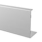 Q-railing EASY GLASS UP Fascia Mount profilio dangtelis MOD 6625 L=5000 mm, ner. plieno išvaizda (brushed, anodised), anodized