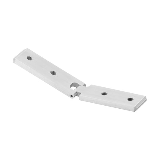 Q-railing Porankio ant stiklo / LED porankio sujungimas reguliuojamas -90° - +90° vertikaliai MOD 6798