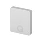Q-railing Easy Glass HYBRID profilio ant stiklo 33x39 aklė MOD 6913 anoduotas aliuminis, matinė sidabro spalva