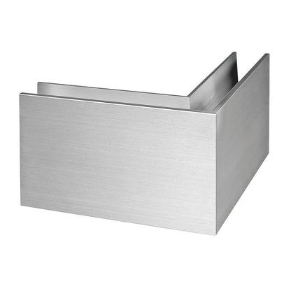 Q-railing EASY GLASS SLIM Top Mount profile corner MOD 8011