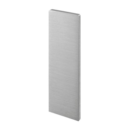 Q-railing EASY GLASS SLIM Top Mount profilio aklė MOD 8012 laiptams, kairei ir dešinei pusėms, ner. plieno išvaizda (brushed, anodised)