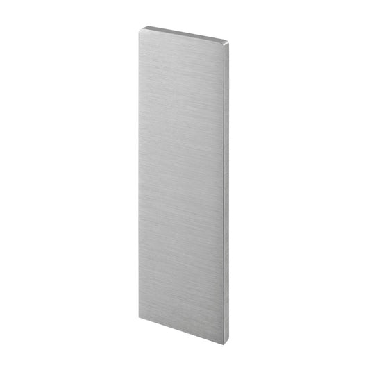 Q-railing EASY GLASS SLIM Top Mount profilio aklė MOD 8012 laiptams, kairei ir dešinei pusėms, ner. plieno išvaizda (brushed, anodised)