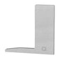Q-railing EASY GLASS SLIM F Top Mount profilio aklė MOD 8022 kairė pusė, ner. plieno išvaizda (brushed, anodised)