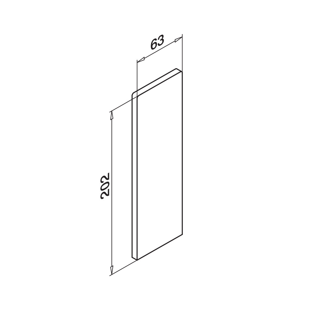 Q-railing EASY GLASS PRO Top Mount profilio aklė MOD 8112 laiptams, tinka kairei ir dešinei pusėms, ner. plieno išvaizda (brushed, anodised)