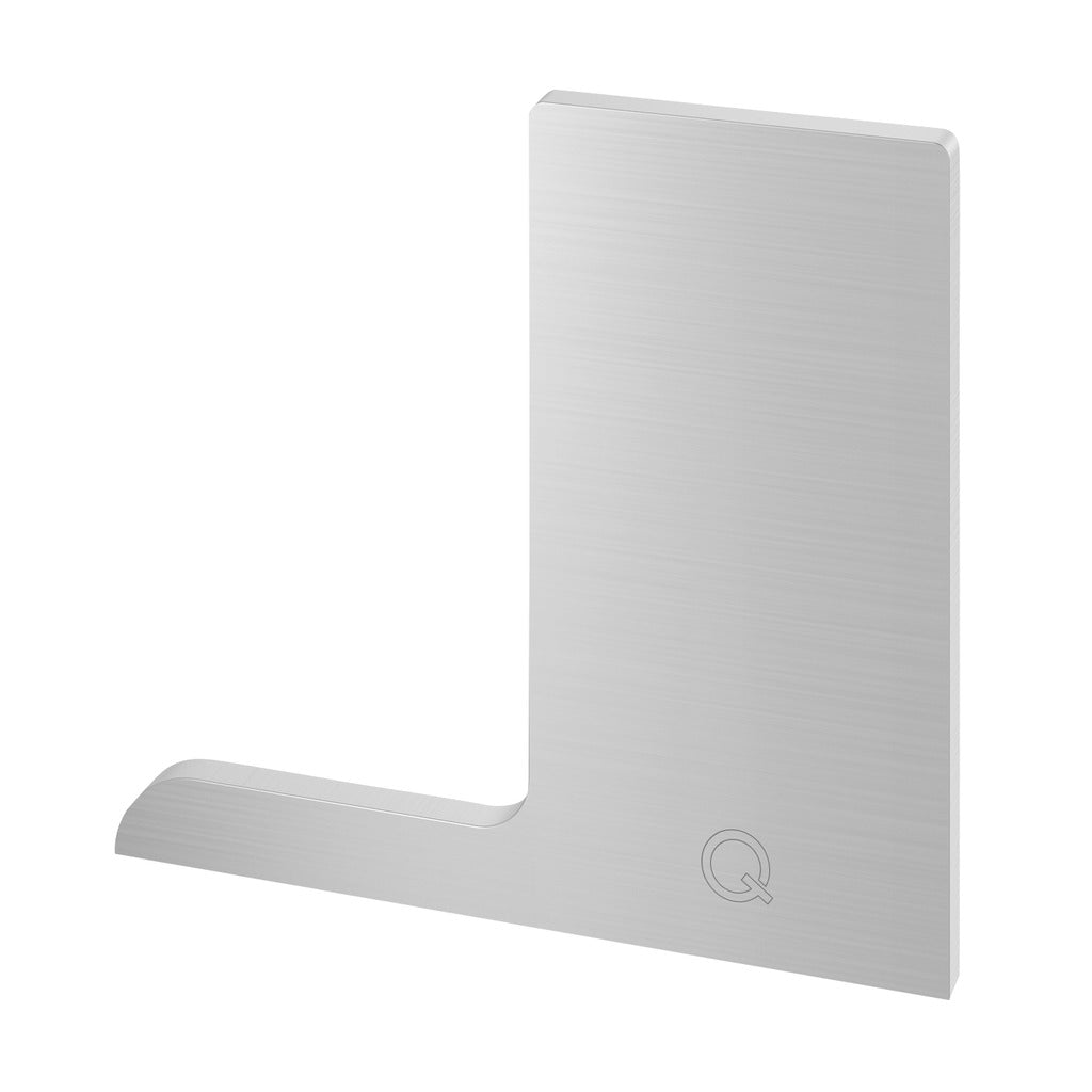 Q-railing EASY GLASS PRO F Profilio aklė, kairė MOD 8122 168122-01-18