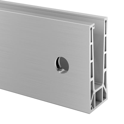 Q-railing EASY GLASS PRO Fascia Mount profilis MOD 8130