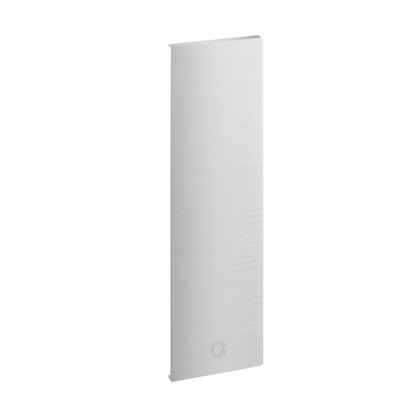 Q-railing EASY GLASS PRO Y Fascia Mount profilio aklė MOD 8142 kairė pusė, ner. plieno išvaizda (brushed, anodised)