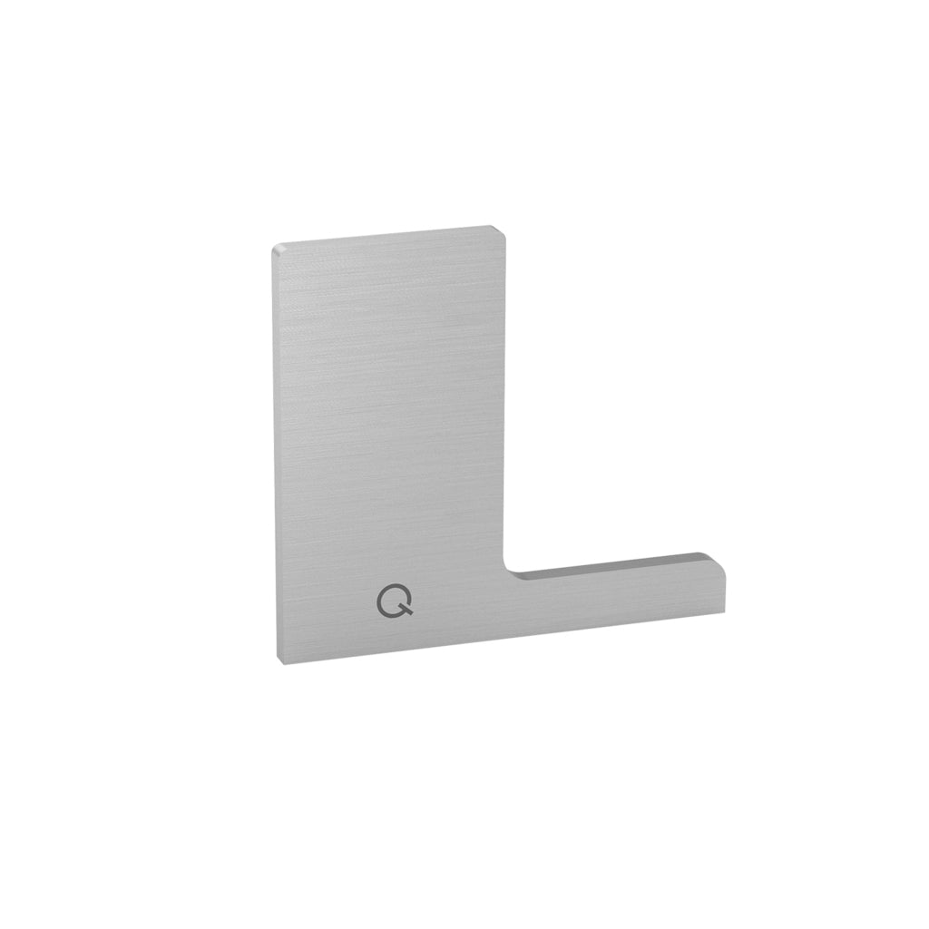 Q-railing EASY GLASS SMART F Profilio aklė MOD 8222 dešinė, aliuminis, pav. be apdirbimo