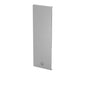 Q-railing EASY GLASS SMART Y Fascia Mount Profilio aklė MOD 8242 dešinė pusė, aliuminis, be paviršiaus apdirbimo