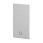 Q-railing EASY GLASS SMART+ Fascia Mount Profilio aklė MOD 8332 profiliui su dangteliu, dešinė pusė, aluminium, aliuminis, be paviršiaus apdirbimo