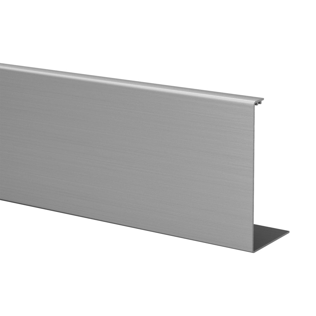 Q-railing EASY GLASS SMART+ Fascia Mount profilio dangtelis (išorinis) MOD 8334 ilgis: 5000 mm, aluminium, aliuminis, be paviršiaus apdirbimo