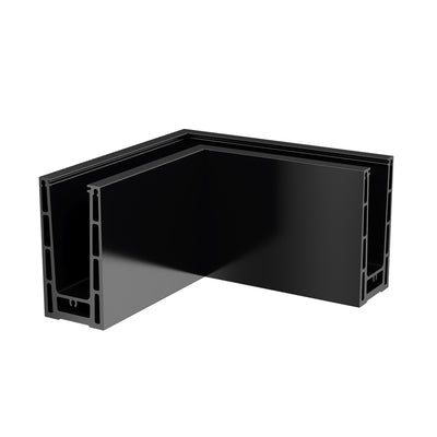 Q-railing EASY GLASS PRIME Top Mount Profile corner MOD 8411
